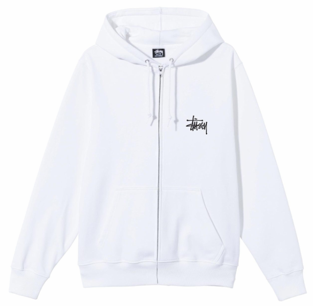 STUSSY ステューシー BASIC ZIP HOOD 1974259 [full zip hooded sweat